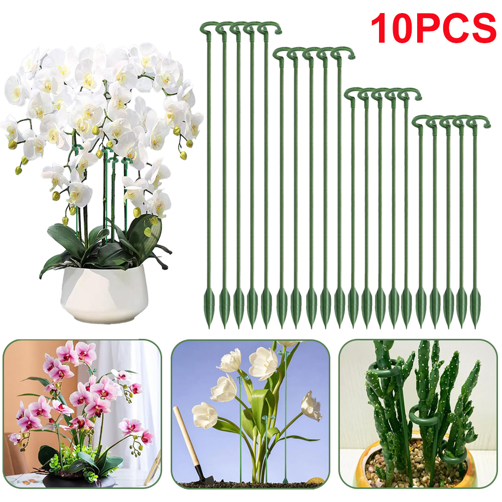 Plant Support Stake - 5/10 Pezzi Supporti per Piante, Supporti