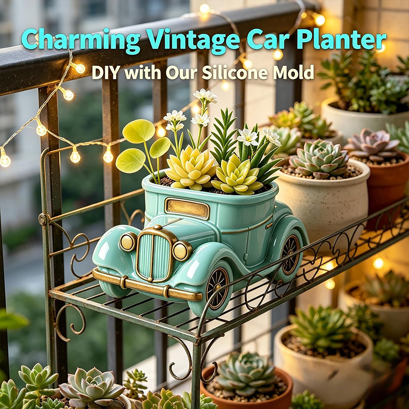 Stampo in silicone 3D vintage  - Succulent Set recensione e prezzo