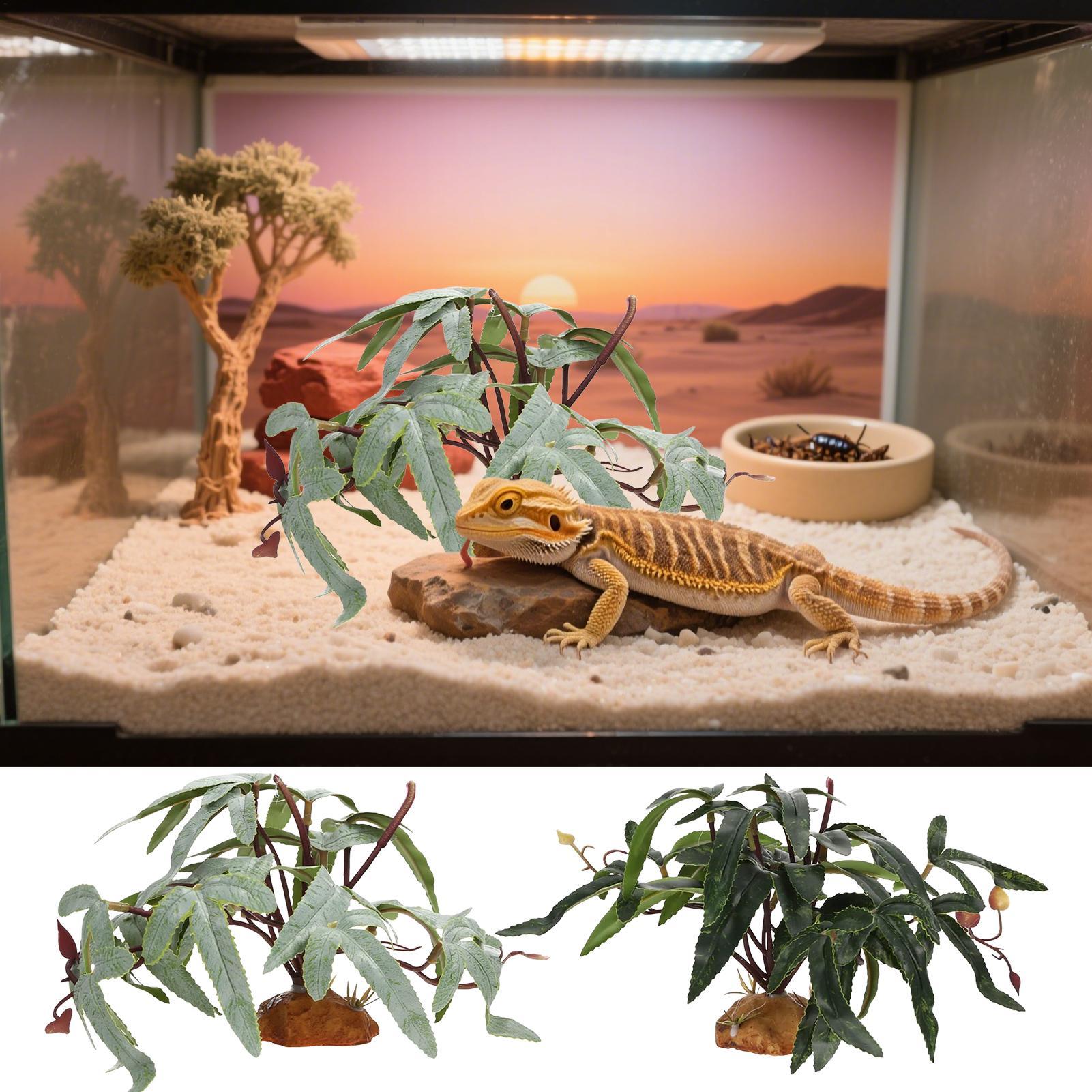 Piante Finte per Rettili, Orna - Snake Plant recensione e prezzo