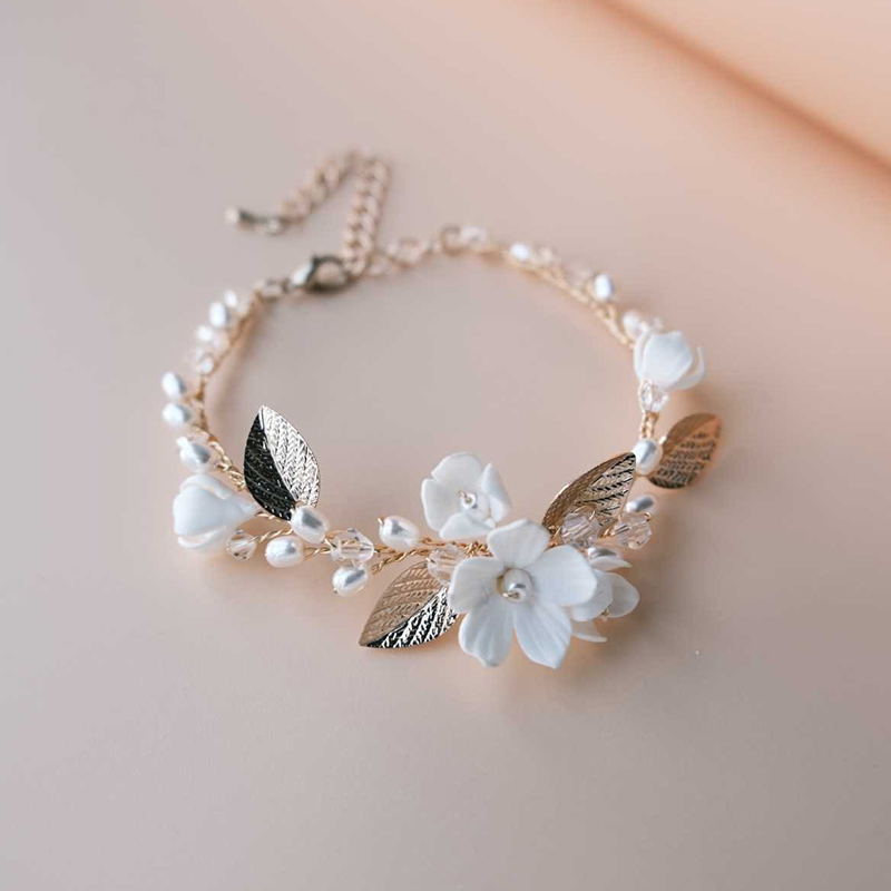 Ins Bracciale da sposa con fio - Snake Plant Ceramic recensione e prezzo