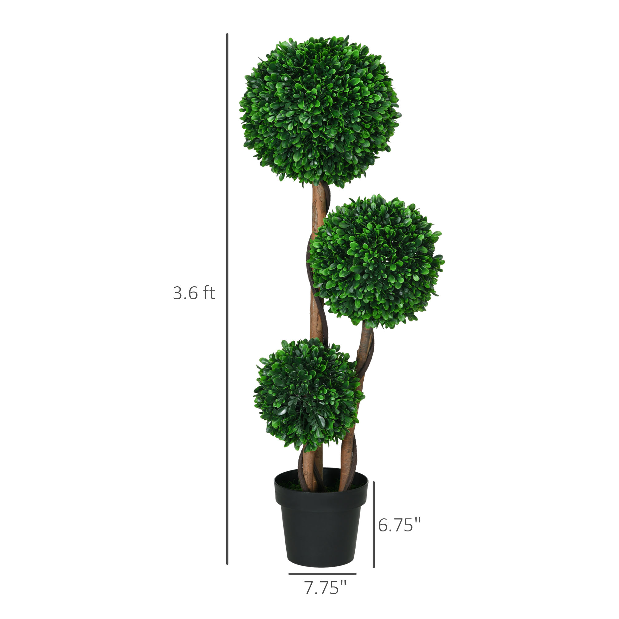HOMCOM Albero di Ficus Lyrata  - Fiddle Leaf Fig recensione e prezzo